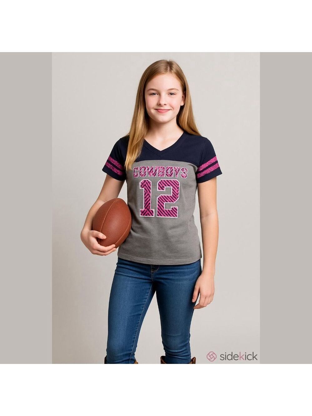 EUC Girls 16 Cowboys Her Style Shirt